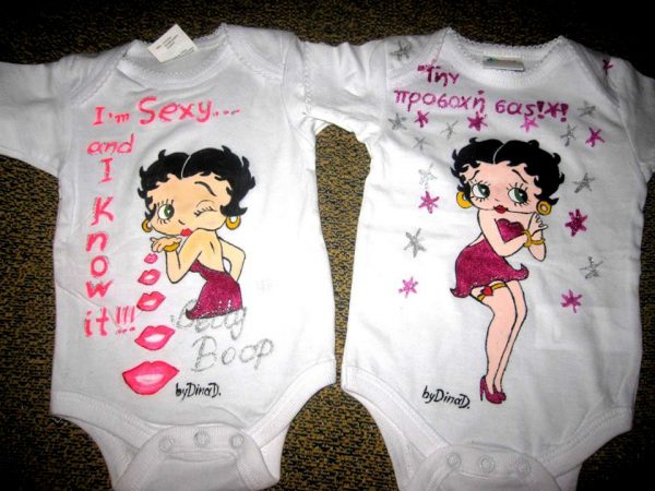 Βρεφικό φορμάκι  , Betty Boop