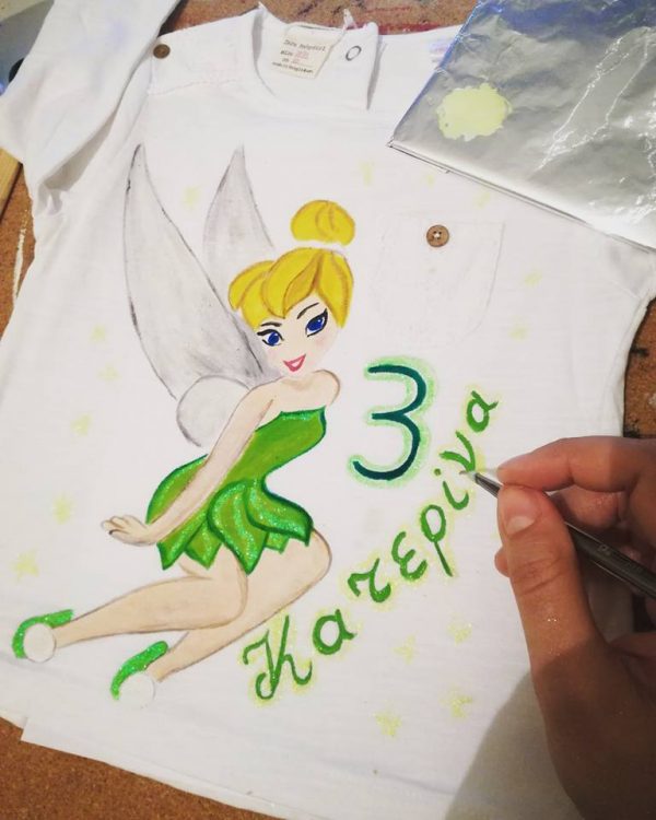 Μπλουζάκι γενεθλίων Tinkerbell