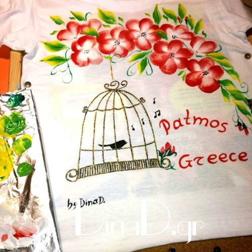 Μπλούζα παιδική ζωγραφισμένη,Ανοιξη