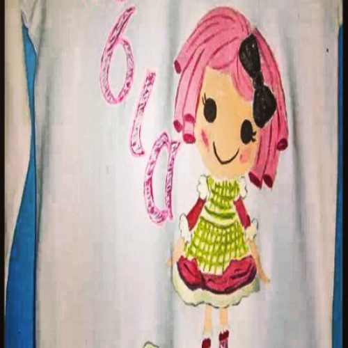 Μπλούζα παιδική ζωγραφισμένη,Lalaloopsy