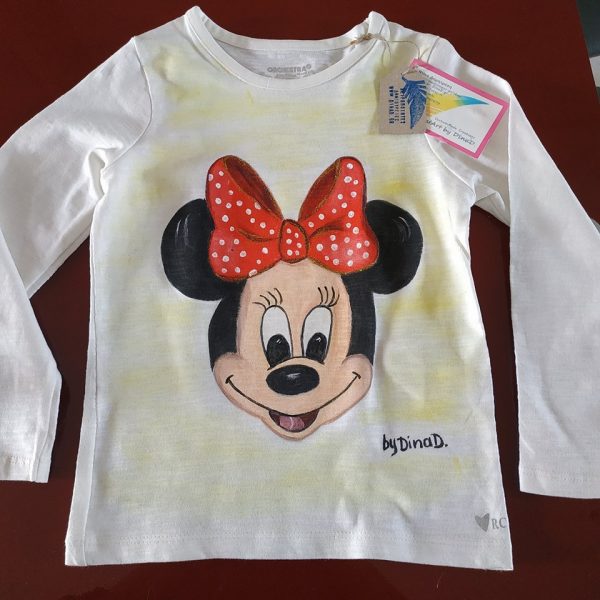 Μπλουζάκι γενεθλίων ,Minnie Mouse - Image 2